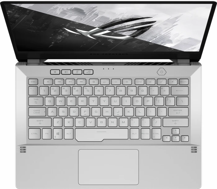 ASUS ROG Zephyrus G14 GA401IV, Moonlight White, Ryzen 7 4800HS, 16GB RAM, 512GB SSD, GeForce RTX 2060 Max-Q, DE