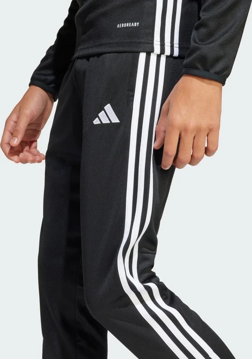 adidas Tiro 25 Essentials Trainingshose lang schwarz/weiß (Junior)