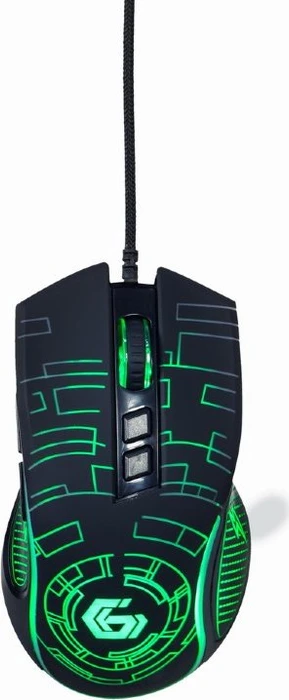 Gembird USB-LED-Gaming-Maus schwarz, USB