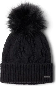 Columbia Boundless Days Cable Knit Pom Beanie schwarz