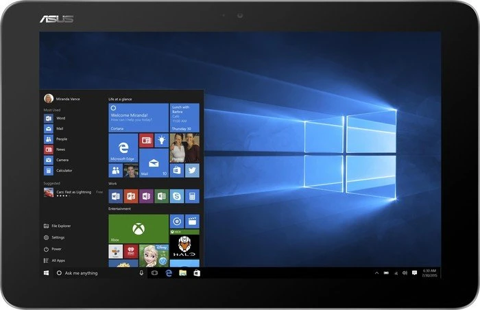 ASUS Transformer Book T102HA-GR022T, grau, 128GB