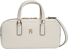 Tommy Hilfiger Crossbody-Tasche mit TH-Monogramm Handtasche soft cream