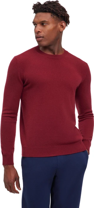 Falke Luxury Rundhals Pullover merlot (Herren)
