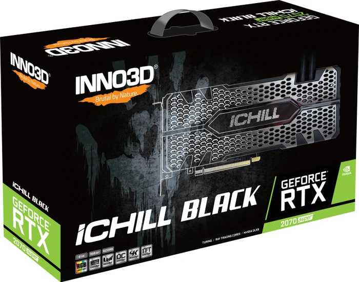 INNO3D GeForce RTX 2070 SUPER iCHILL Black, 8GB GDDR6, HDMI, 3x DP