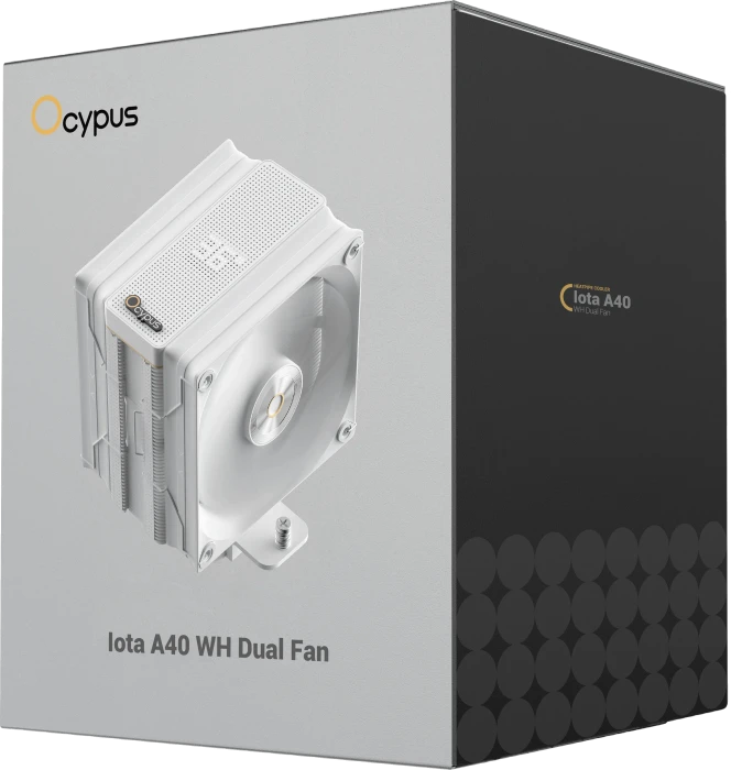 Ocypus Iota A40 WH Dual Fan, weiß