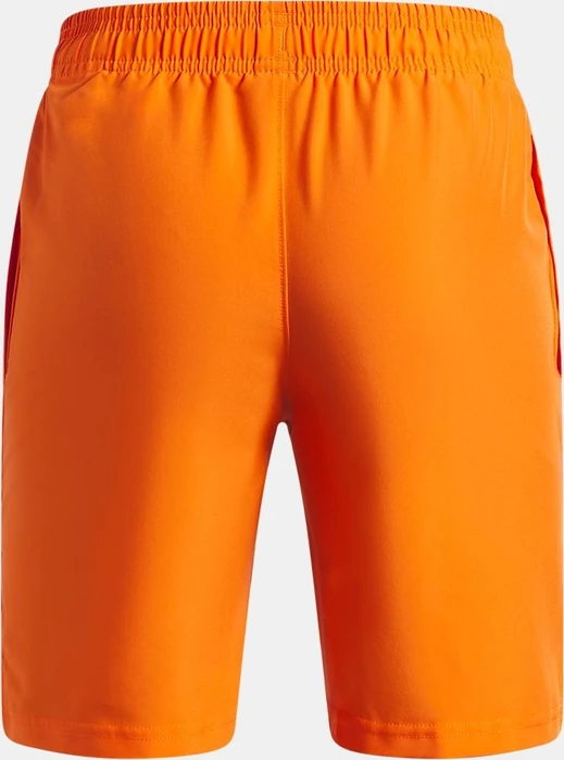 Under Armour Tech Woven Wordmark Hose kurz outrageous orange/white (Junior)