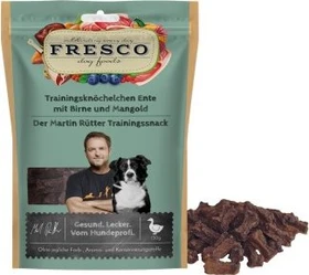 Fresco Dog Martin Rütter Trainingsknöchelchen, Ente mit Birne und Mangold, 150g