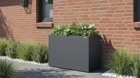 Weka Gary Hochbeet 100x50cm anthrazit