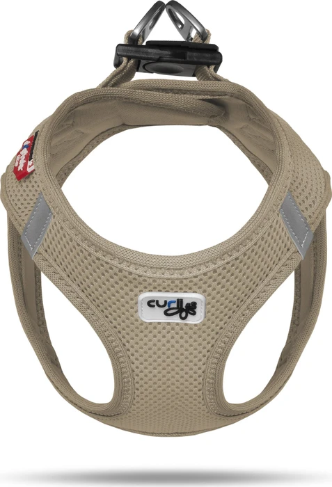 curli Vest Geschirr Air-Mesh, XXS, hellbraun