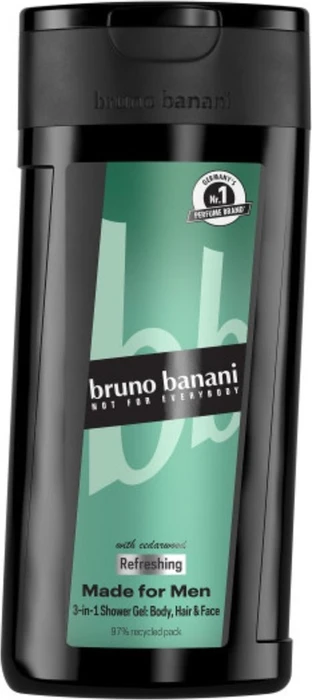 Bruno Banani Made for Men 3-in-1 Shower Gel, 250ml
