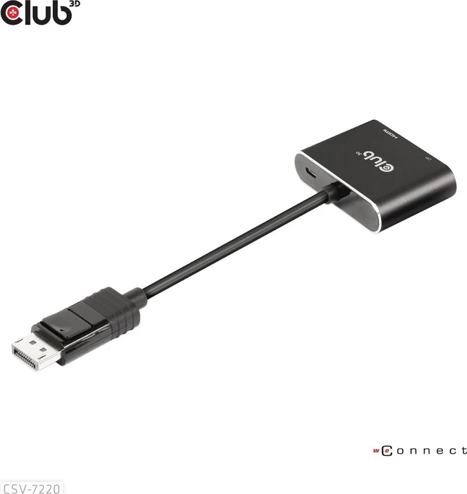 Club 3D DisplayPort 1.4 [Stecker} auf 1x DisplayPort [Buchse] und 1x HDMI [Buchse]