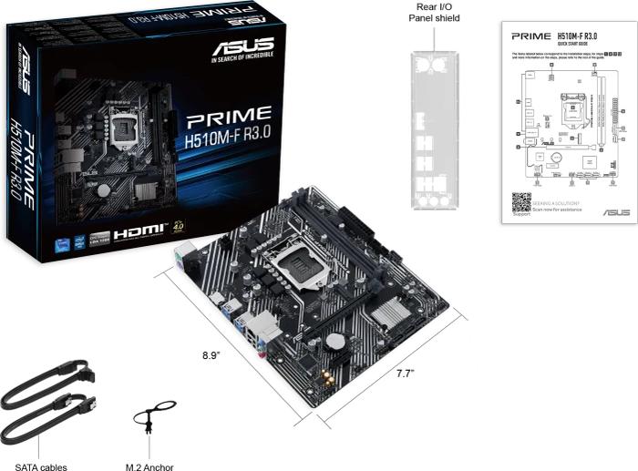 ASUS Prime H510M-F R3.0 (Intel 1200)