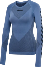 hummel Seamless First Jersey Funktionsshirt langarm bel air blue (Damen)