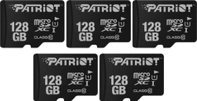 Patriot LX R80 128GB, UHS-I U1, Class 10, 5er-Pack
