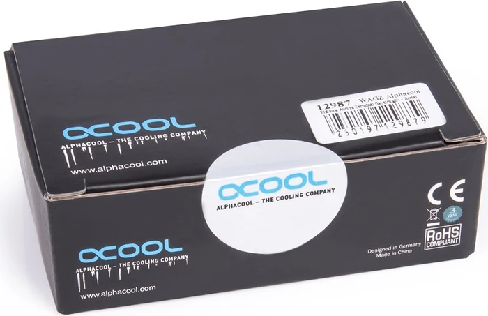 Alphacool Eisblock Aurora Terminal Abdeckung flat straight, Acetal