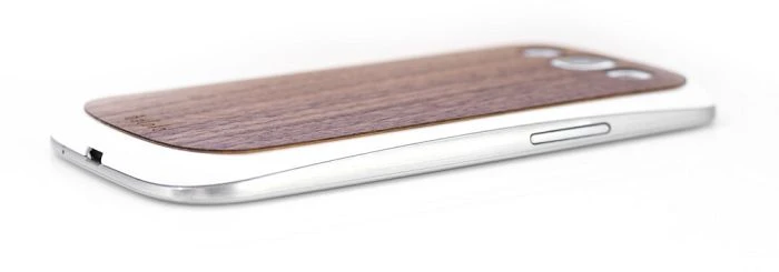 Balolo Holz Cover Walnuss für Samsung Galaxy S3
