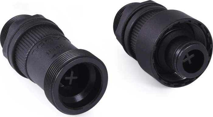 Alphacool HF Schnellverschluss Kupplung Set G1/4" IG/IG Schottverschraubung, schwarz