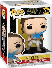FunKo Pop! - Star Wars Episode IX Der Aufstieg Skywalkers - Rey with two lightsabers