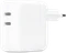 Apple USB-C Power Adapter Dual, USB-Netzteil, 2x USB-C, 35W Vorschaubild