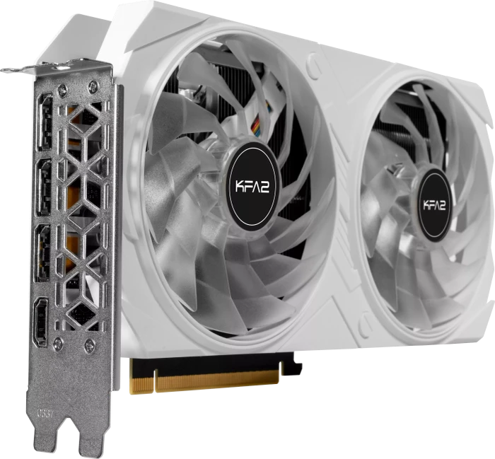 KFA2 GeForce RTX 4060 Ti EX White, 8GB GDDR6, HDMI, 3x DP