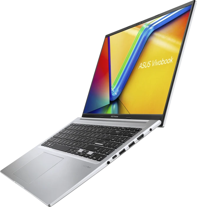 ASUS VivoBook 16 M1605YA-MB713W, Cool Silver (Tastatur schwarz), Ryzen 7 7730U, 16GB RAM, 512GB SSD, DE