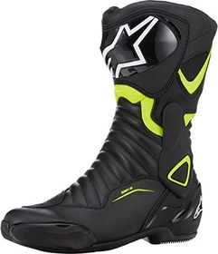 Alpinestars SMX-6 V2 Motorradstiefel schwarz/gelb