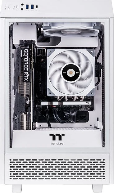 Thermaltake ToughFan 14 High Static Pressure Radiator Fan weiß, 140mm
