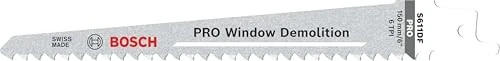 Bosch Professional S611DF Heavy for Wood and Metal Säbelsägeblatt, 5 Stück