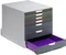 Durable Varicolor 7 Schubladenbox, 7 Schubladen, grau Vorschaubild