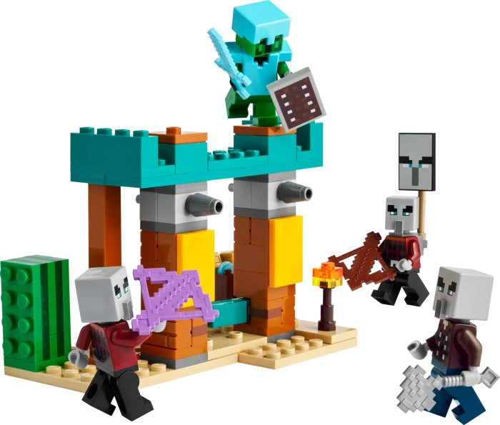 LEGO Minecraft - Die Illager-Wüstenpatrouille