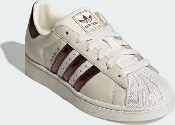 adidas Superstar II off white/maroon/gold metallic (Damen)