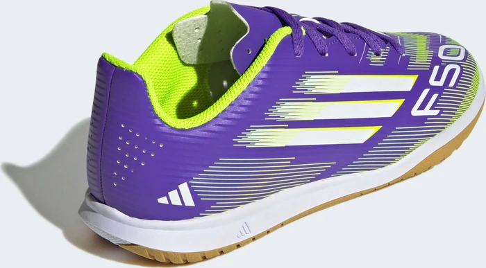 adidas F50 Club IN purple rush/cloud white/lucid lemon (Junior)