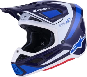 Alpinestars S-M7 Rise blau/weiß