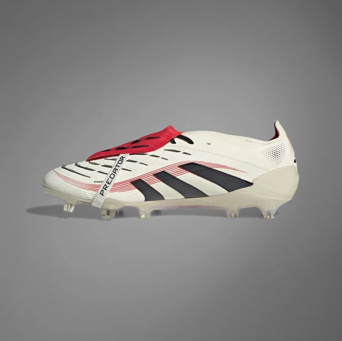 adidas Predator Elite Fold-Over Tongue FG off white/core black/pure ruby