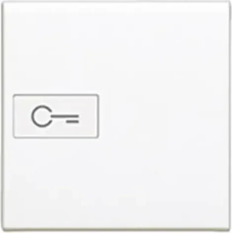 Bticino LivingLight Axial-Wippe Schlüssel 2-modulig, weiß