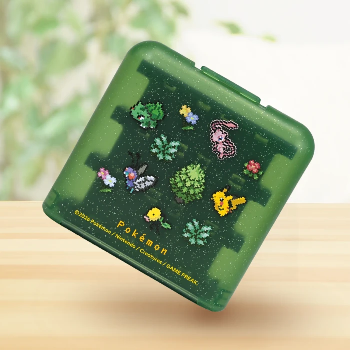 Hori 24 Spiele Kartenetui Pokemon Pixel green (Switch 2)