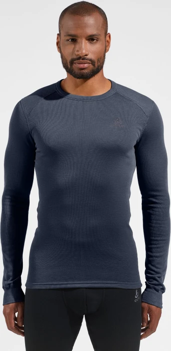 Odlo Active Warm Baselayer Funktionsshirt langarm dark sapphire (Herren)