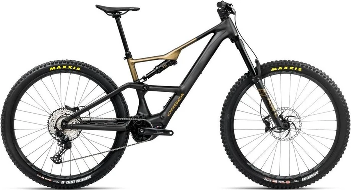 Orbea Rise LT H20 diamond black/splash olive green Modell 2025