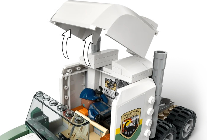 LEGO Jurassic World - Dinosaurier-Missionen: Allosaurus-Transporter