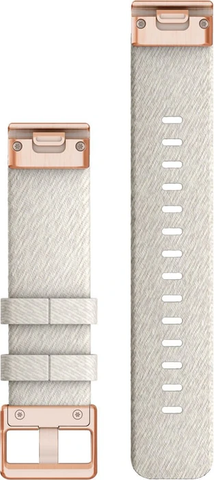 Garmin Ersatzarmband QuickFit 20 Nylon cream/rose gold