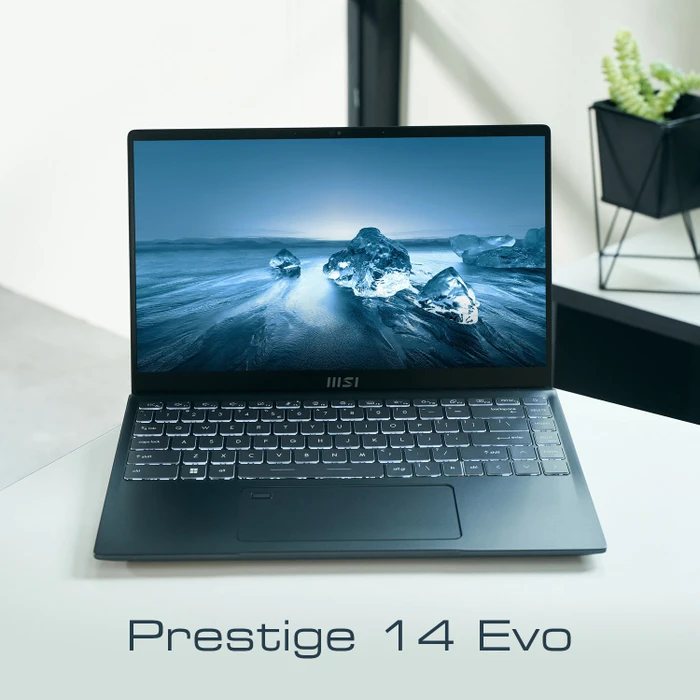 MSI Prestige 14 Evo A12M-240, Carbon Gray, Core i5-1240P, 8GB RAM, 512GB SSD, DE