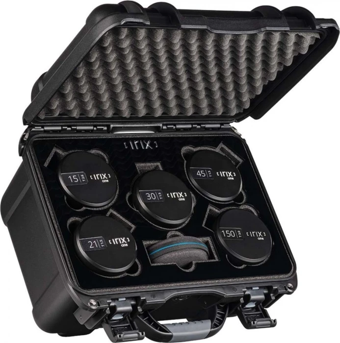 Irix Cine Production Set 15/21/30/45/150mm Full Frame metric, 5 Lens Set für L-Mount