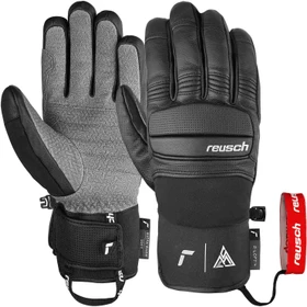 Reusch Marco Schwarz Skihandschuhe schwarz/weiß