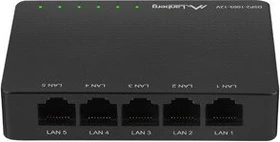 Lanberg DSP2 Desktop Gigabit Switch, 5x RJ-45 (DSP2-1005-12V)