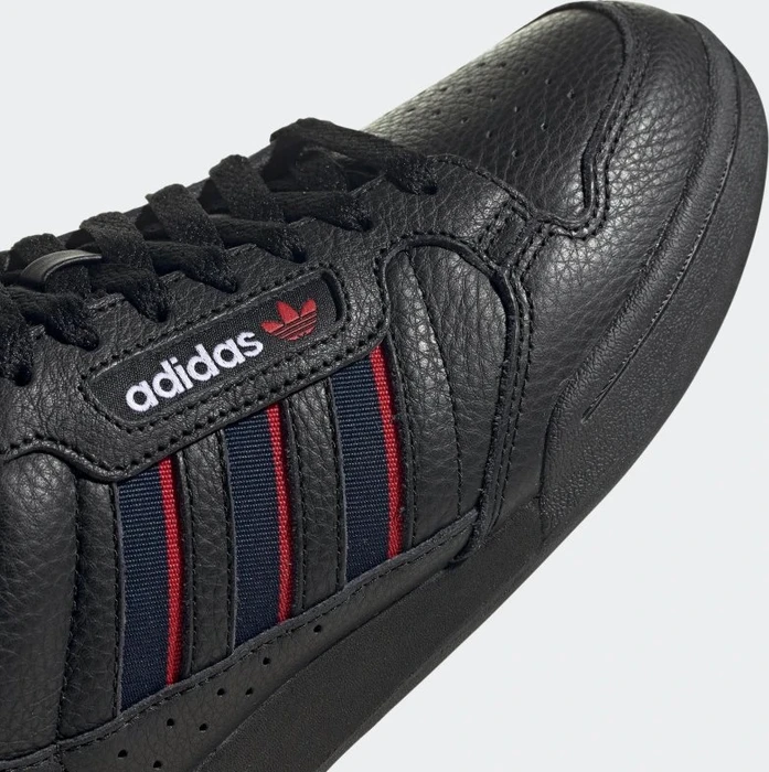 adidas Continental 80 Stripes core black/collegiate navy/vivid red