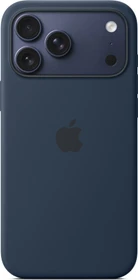 Apple Silikon Case mit MagSafe für iPhone 17 Pro Max mitternacht