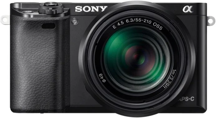 Sony Alpha 6000 schwarz mit Objektiv E PZ 16-50mm 3.5-5.6 OSS und E 55-210mm 4.5-6.3 OSS