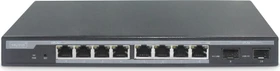 Digitus Professional DN-953 Desktop Gigabit Managed Switch, 8x RJ-45, 2x SFP, 86W PoE+ (DN-95344)