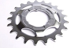 Shimano Steck-Zahnkranz 22 Zähne für Shimano Nexus und Shimano Alfine Getriebenabe silber