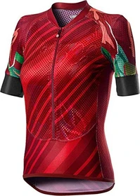 Castelli Climber's Trikot kurzarm rot (Damen)
